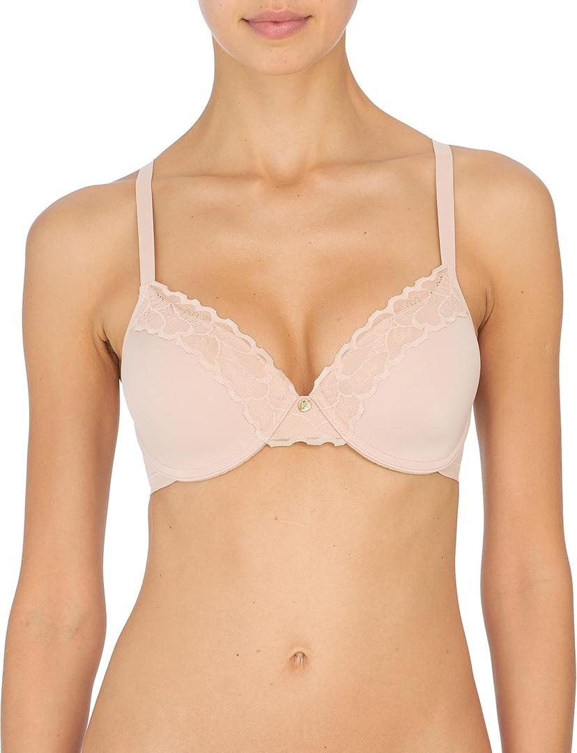 Natori Women's Refined Contour Underwire Bra (34C, Tulle)