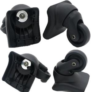 Zoofen Replacement Luggage Wheel Repair Suitcase Bag Parts Spinner Wheels Casters for Travel Customs Box W044 (A Set 4PCS)