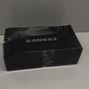 SANNAX Monk Strap Men’s Dress Loafer Shoes Plain Toe Classic Oxfords Shoes for Formal Business Wedding, Size: 10.5