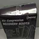 YINGGG Air Leg Massager with Compression: Professional Full Compression Boots with Adjustable 9 Intensities, Leg Massager for Circulation and Fatigue Relief for Post-Workout(Large)