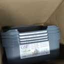 5 Catit Airsift Jumbo Hooded Litter Pan, Warm Gray - Privacy and Easy Access for Cleaning - Ideal for Larger or Multiple Cat Households