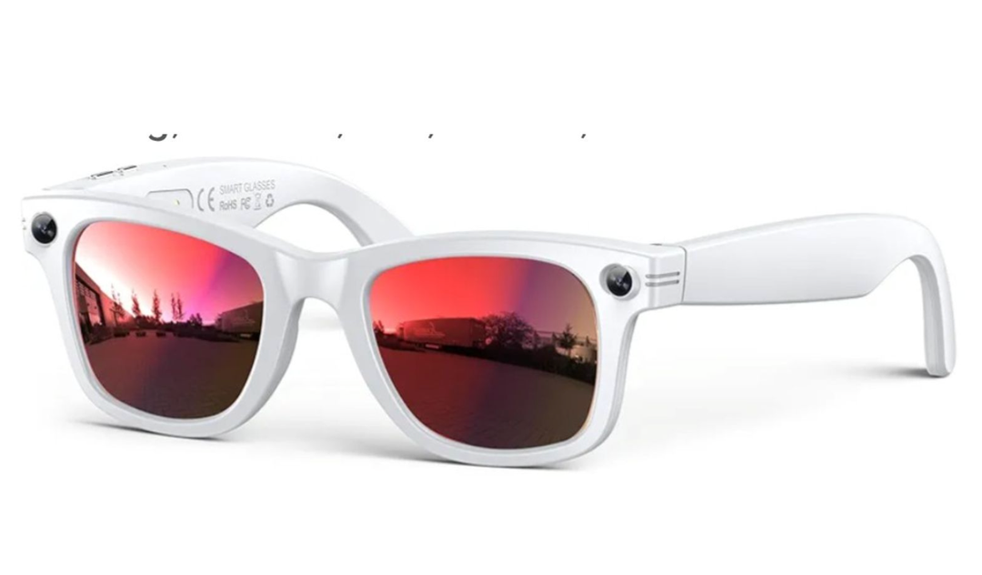 AI Smart Glasses with Camera,8MP 2K HD Camera Glasses,AI Voice Control,Photo Recognition and Translation,Smart Sunglasses with Bluetooth Call,IP67 Waterproof for Driving,Outdoor,Men,Women