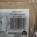 Household Essentials 35780-1 12 Cedar Hang Up Set, Brown
