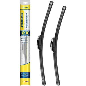 22" + 14" Front Windshield Wiper Blades Compatible with 2011-2016 Nissan Juke OEM QUALITY Premium All-Season Automotive Replacement Wipers(Pack of 2)