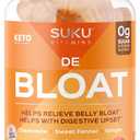 SUKU Vitamins Debloat Digestive Gummies 50 Counts - Gut Health, Gas Relief, Infused with Ginger - Chamomile, Sweet Fennel, Gluten-Free & Keto Gummy Vitamins - Perfect for Bloating & Digestive Comfort