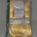 100 Pack Smell Proof Bags 5.5" x 7.8", Resealable Bags with Matte Window, Foil Pouch Stand Up Sealable Bags for PackagingGold
