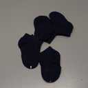 EPEIUS Kids' Low Cut Ankle Socks Cotton Seamless Toe toddler Sport Athletic Socks for Boys Girls 2-4 Years Navy 4 Pack