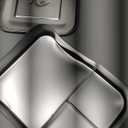 LunchBots Large Trio Stainless Steel Lunch Container -Three Section Design for Sandwich and Two Sides - Metal Bento Lunch Box - Eco-Friendly - Stainless Lid - Staineless Steel