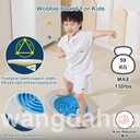 Balance Board for Kids, 20 inch Balance Board Maze with 2 Balls, 3 Replacement Labyrinth Boards, Toddler Wobble Boards for Sensory Training, Non-Slip Pedals, Max Load 130 Lbs, One Size
