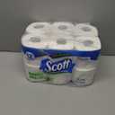 Scott Rapid-Dissolving Toilet Paper, 12 Double Rolls, Septic-Safe, Toilet Paper