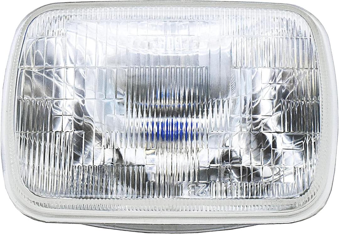 fokes H4656 Super vision Halogen Sealed Beam Headlight Low & High Beams Headligh 5square,165mm,#H4656