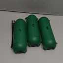 Flemoon [3 Pack] Outdoor Extension Cord Safety Cover, IPX4 Weatherproof Electrical Box to Protect Outdoor Outlet, Plug, Socket, Halloween, Christmas Holiday Decoration Light, Green