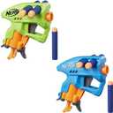 Nerf Nanofire Blue Blaster and Combats