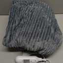 Bedsure GentleSoft Heated Blanket Electric Throw - Soft Ribbed Flannel Electric Blanket, Heating with 4 Time Settings, 6 Heat Levels, 3 hrs Timer Auto Shut Off, Gifts for Grandma (50x60 inches, Grey)