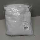 NICETOWN Easy Care Solid Thermal Insulated Grommet Room Darkening Curtains/Drapes for Bedroom (2 Panels, 42 by 84, Light Grey-Greyish White)