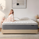  Offtr Z SNFPNE Queen Size Mattress 12 Inch, Hybrid Memory Foam Mattress with Zoned Pocket Coils Support and Motion Isolation Design, Strengthen Edge Support,CertiPUR-US Certified, Medium Firm in a Box