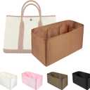 Organizer Insert for Garden Party 23/26/30/36, Satin Inner Bag Organiser(Size: GP30, Color: Gold)