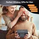 Electric Whiskey Smoker kit - Built-in Lighter (No ButaneDrink Smoker, 6 Wood Chip Flavors, Rechargeable Cocktail Smoker Kit, Birthday Bourbon Whiskey Gift, Suitable for Men, Dad, Husband