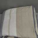 Nautica - Twin Quilt Set, Reversible Cotton Bedding with Matching Sham, Modern Bedding Set for All Seasons (Dover Beige, Twin)