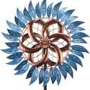 MUMTOP Wind Spinners Outdoor Metal 6.5 FT Large Two-Way Wind Sculptures for Patio Yard and Garden Decor