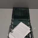 26" Folding Collapsible Humane Live Animal Cage Trap No-Kill Trapping Kit for Humane Catch Release Rabbits, Stray Cat, Squirrel, Raccoon, All Fit Sized Animals, Heavy Duty, 2-Door Hidden Green