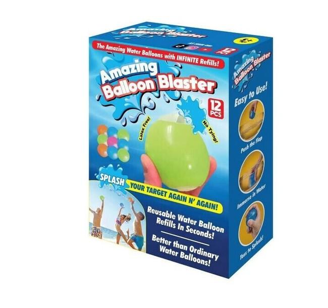 Infinite Refillable Water Balloons! The Amazing Balloon Blaster! 