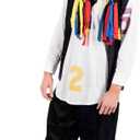 fun shack Mens 1980s Pop Star Costume, 80s Pop Culture Costume, 80s Mens Costumes for Adults, Men 80s Outfits For Adults (X-Large)