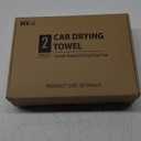 KKV 2-Pack Microfiber Towels (35"x 24") Extra Large Ultra Absorbent Drying Towel for Cars and Trucks, Without Streaks, Scratches, or Water Spots