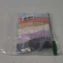 6 Pack Women's Ribbed Cotton Thongs High Waist Seamless Panties Plus Size High Rise No Show Underwear (Medium)