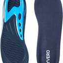 Dual Gel Insoles for Men & Women  Shoe Inserts for Foot Pain Relief, Cushioning & Memory Dual Gel Support Comfortable Insoles for Work Shoes (Size 610 US)