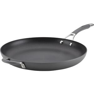 Circulon - 83906 Circulon Radiance Hard Anodized Nonstick Frying Pan / Fry Pan / Hard Anodized Skillet with Helper Handle - 14 Inch, Gray