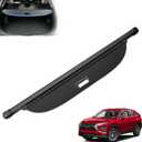 MIALUTY® Cargo Cover for 2017-2025 Mitsubishi Eclipse Cross Retractable Trunk Cover Eclipse Cross Accessories Anti-Peeping Anti-Theft Privacy Screen,Trunk Luggage Shield Shade Carbon Fiber Texture