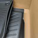Powerty Floor Mats for 2023 2024 2025 2026 Honda Pilot All Weather 3D TPE Anti-Slip Car Liners for 1st & 2nd & 3rd Row Accessories