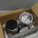 Electric Spice and Nut Grinders - 3 Stainless Steel Blades, 1 Filter, 1 Brush - 500W Grinder for Kitchen Dry Use (Black)