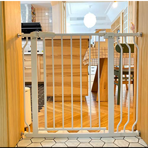 BalanceFrom Easy Walk-Thru Safety Gate for Doorways and Stairways with Auto-Close/Hold-Open Features, Multiple Sizes, 29.1" to 62.2"