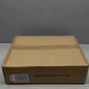 Nintiue Upgraded Modern Arc Dimmable Tall Standing Floor Lamp with Linen Shade, 1200 Lumens LED Bulb Included, for Living & Reading Room, Bedroom, Office & Nursery, Gold