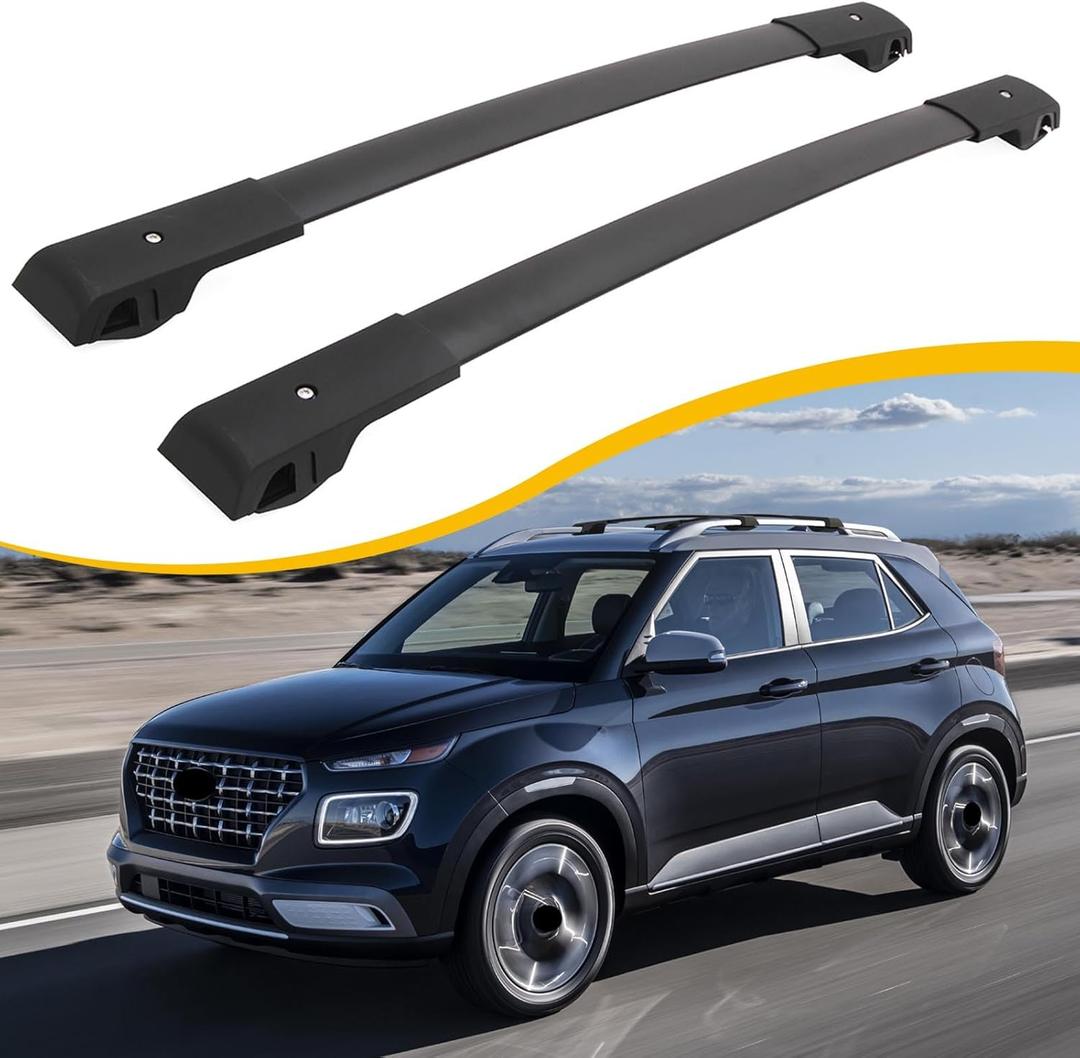 Roof Rack Cross Bars Fit for Hyundai Venue 2020-2026 Cargo Bars Carrier Crossbars Rooftop Rack Accessories