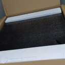 1.6 Cu.ft Mini Fridge with Freezer, Compact Single Reversible Door Refrigerator, Adjustable Thermostat, Ultra Quiet, Energy Efficient for Office, Dorm, Bedroom, Apartment -Silver