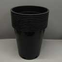 5 Gallon Flexible Nursery Pots Gallon Pot with Drainage Holes Plastic Plant Container Suitable for Indoor Outdoor Vegetables Flowers Plants 10 PCS