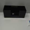 1Pack Paper Towel Holder Countertop, Acrylic Bathroom Paper Towel Holder, Black Napkin Holder for Kitchen, Countertop Multifold Z-fold C-fold,Trifold Paper Hand Towel Dispenser for Bathroom Toilet (1)