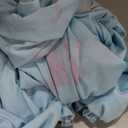 Sheface Men's and Women's Spandex Open Face Costume Bodysuit Stretchy Halloween Cosplay Face Open Body Suit (XX-Large, Light Blue)