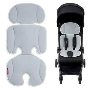 Momcozy Stroller Cooling Pad | Detachable 2-Piece Cooling Cushion | Universal Soft Cooler Pad, Breathable & Adjustable Car Seat Liner | Fits Strollers, Car Seat, Swing, High Chair, Bassinet