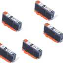 Compatible Ink Cartridge for IP4840 IP4940 IX6540 MG5140 MG5240 MG5340 MG6140 MG6240 MG8140 MG8240(5BK)