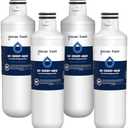 GLACIER FRESH LT1000PC Replacement Water Filter, Compatible with LT1000PC/PCS, LT1000PC, LT-1000PC, MDJ64844601, ADQ747935 ADQ74793504 Water Filter 4 Pack