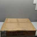 24"x24" Stainless Steel Quarter Fender Set Mud Flap Hangers with Single Bolt Mounting Brackets fit for Semi Truck, 2PCS