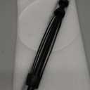 Paper Towel Holder Countertop, One-Handed Tear, Stainless Steel, Weighted Base, Black, Paper Towel Roll Holder Stand with Ratchet Mechanism for Kitchen Bathroom Farmhouse Essentials Decor Accessories