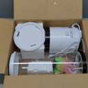 8L Humidifiers for Bedroom, 30dB Quiet, 500ft Coverage, 60H Runtime, Top Fill, 3-In-1 Humidifier Large Room & Essential Oil Diffuser & Ambient Light, Sleep Mode, 16H Timer, Auto Shutoff Protection (White)