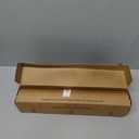 Katbite 15in x 242ft Unbleached Parchment Paper Roll, 300 Sq.Ft, Non-Stick with Serrated Cutter for Baking, Cooking, Air Fryer (15 in x 242 ft, Brown)