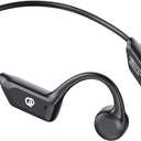 Bone Conduction Headphones, Open Ear Headphones Wireless Bluetooth with Mic, Superior Sound Running Headphones 10H Playtime, Comfortable Fit Waterproof for Music, Workouts, Travel