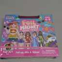 JOVA Klever Kits Foil Magnet Dress-Up Kit, 2-in-1 Fashion DIY Craft for Kids Paper Dolls for Girls Ages 4 5 6 7 8 9 Travel Activity Birthday Gifts with Display Box